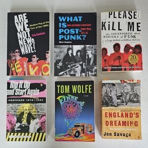 Collection of Punk and Post-Punk Books